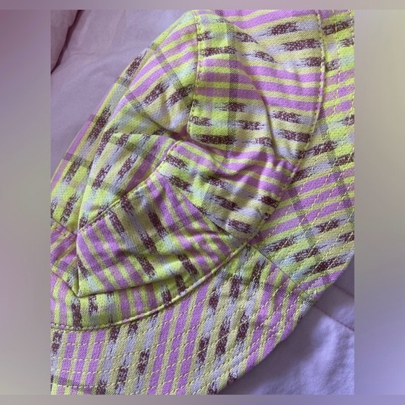 NWOT Aerie Jacquard Reversible Bucket Hat One Size - Picture 4 of 9